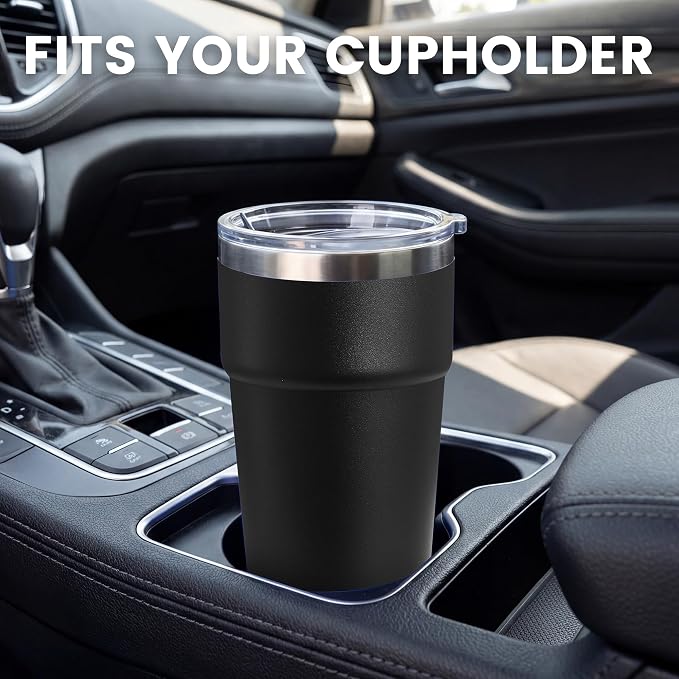 MEWAY 16oz Tumbler Double Wall Vacuum Insulated Travel Mug Bulk, Stainless