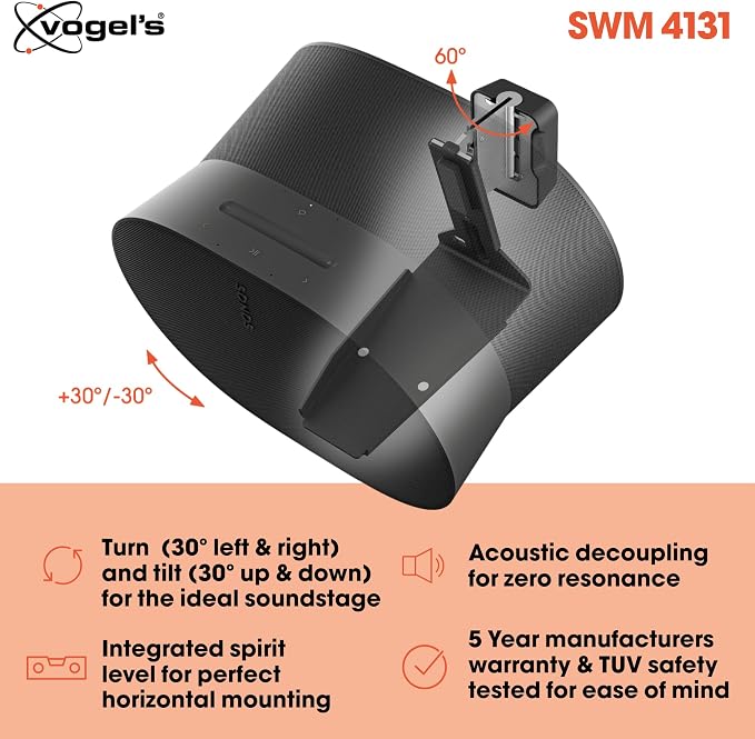 Vogel's SWM 4131 Speaker Wall Bracket