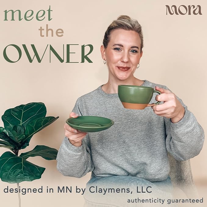 MORA Ceramic Latte Art Mug