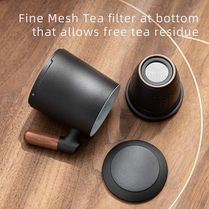ZENS Tea Cup with Infuser and Lid