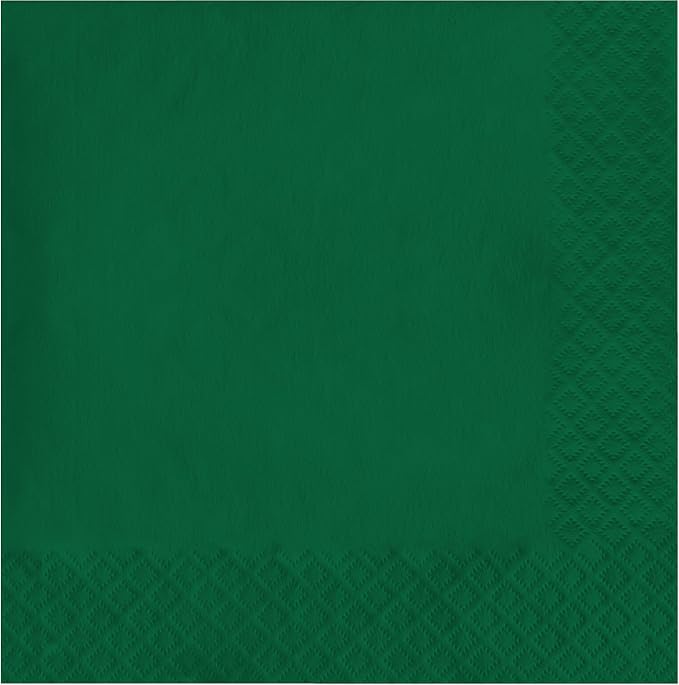 Hunter Green Luncheon Napkin, 2 Ply