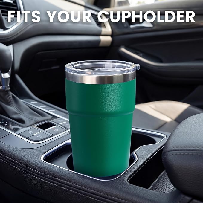 MEWAY 16oz Tumbler Double Wall Vacuum Insulated Travel Mug Bulk, Stainless