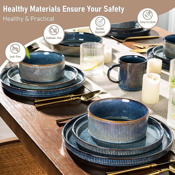 GBHOME Stoneware Dinnerware Sets