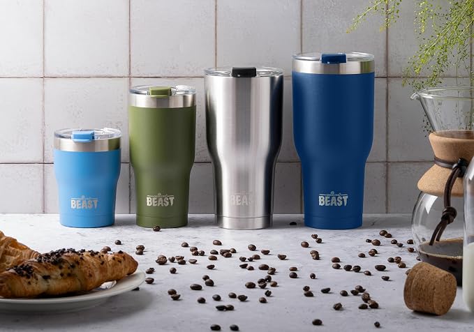Beast 20 oz Tumbler Stainless Steel Vacuum Insulated Coffee Ice Cup Double Wall