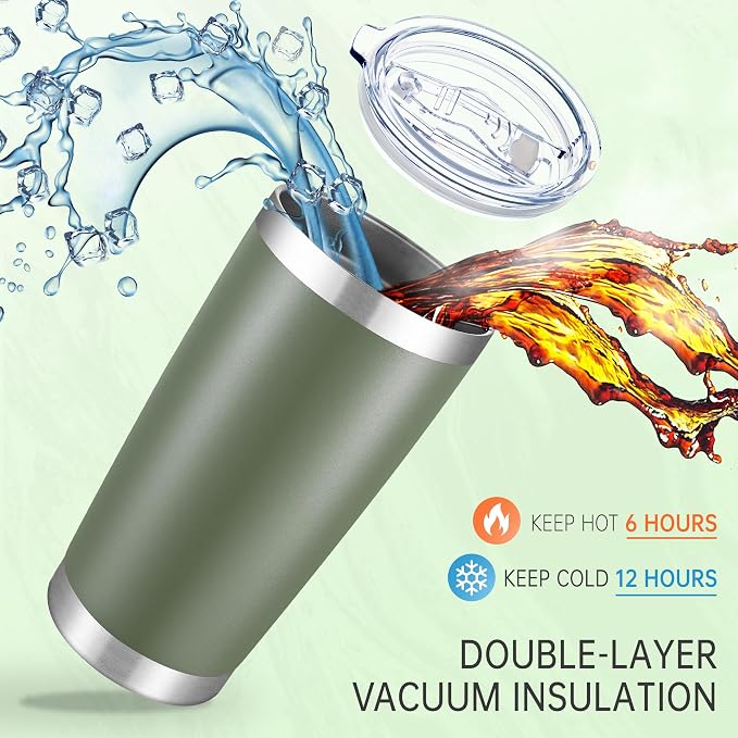 20 oz Tumblers Stainless Steel Tumbler