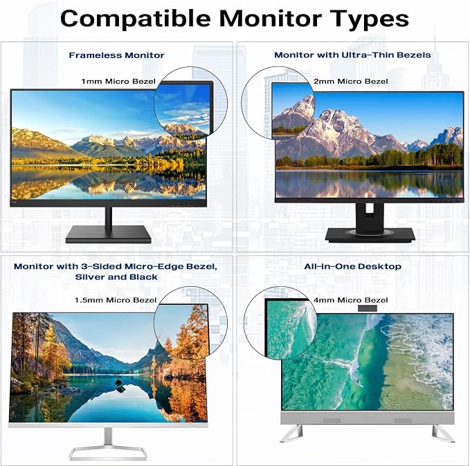 FILMEXT [2 Pack 22 Inch Computer Privacy Screen Filter