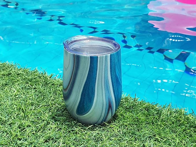 CHILLOUT LIFE 12 oz Stainless Steel Wine Tumbler