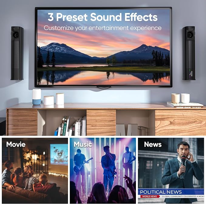 Saiyin Sound Bar for Smart TV