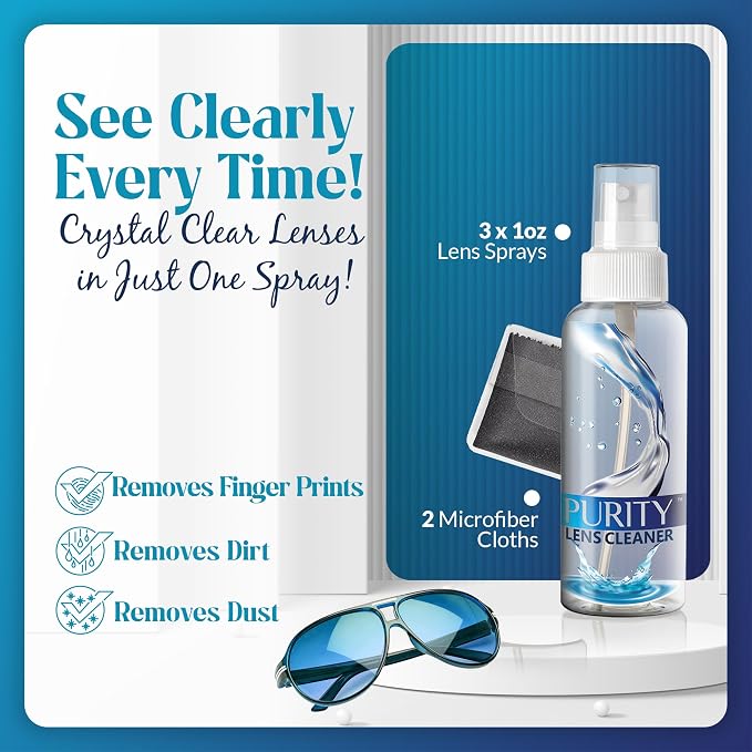 Purity Eyeglass Lens Cleaner Kit