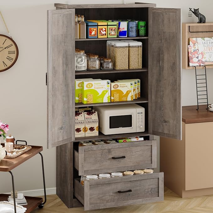 Pantry Organizers and Storage Cabinet