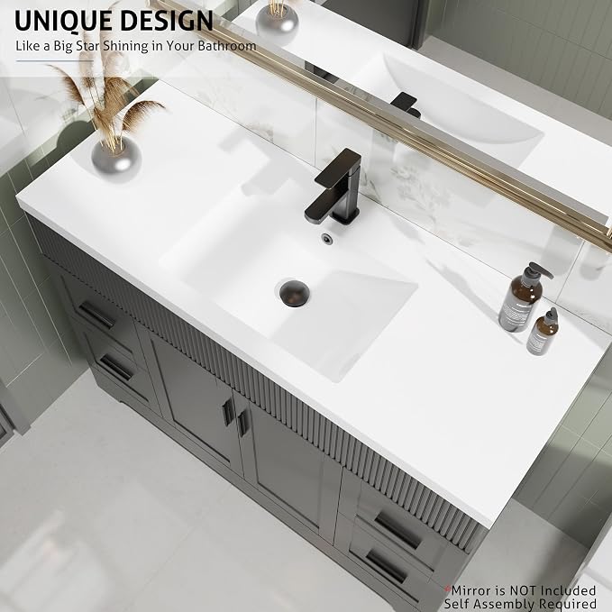 48" Bathroom Vanities Sink Combo
