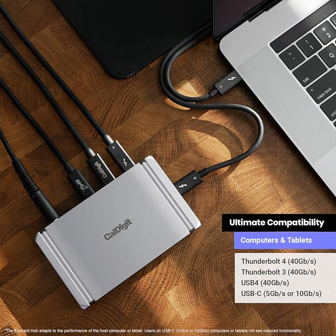 CalDigit Thunderbolt 4 Element Hub