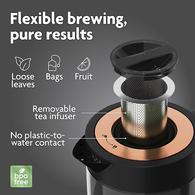 Viante Alba Electric Tea Kettle