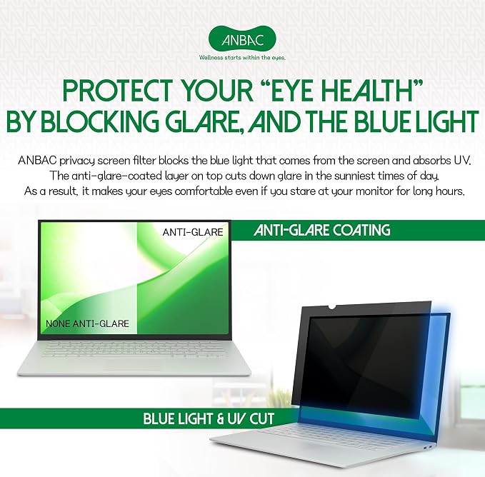 15.6 Inch Laptop Privacy Screen Shield