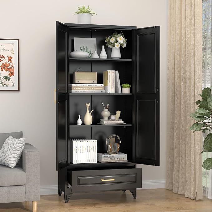 75" Kitchen Pantry Cabinet