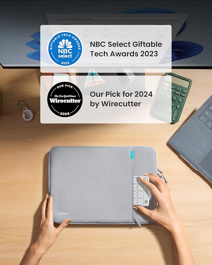 tomtoc 360° Protective Laptop Sleeve