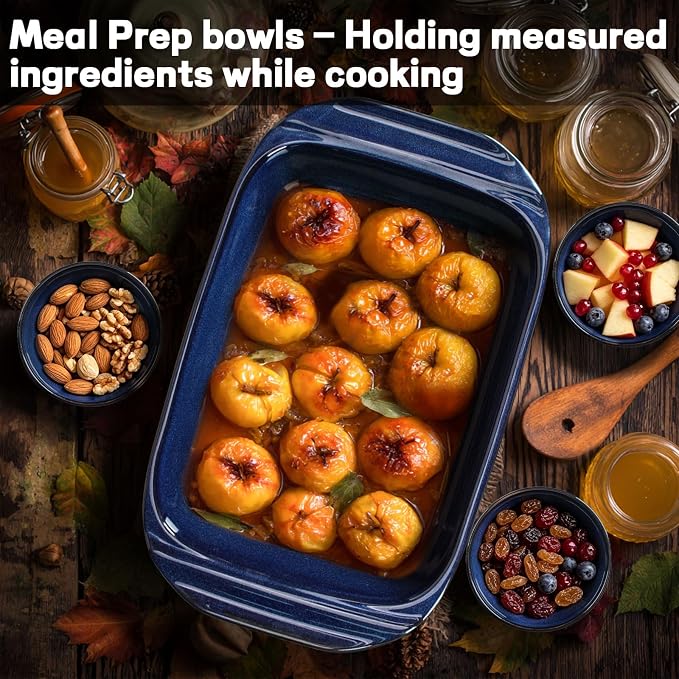 Small Bowls Set of 4, 12 oz Ceramic Embossment Dessert Bowls, Bowl