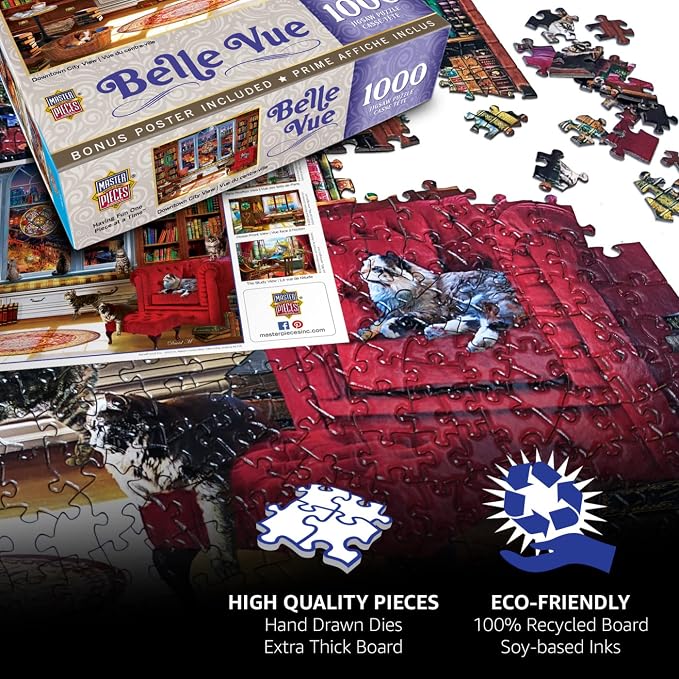Baby Fanatics MasterPieces 300 Piece EZ Grip Jigsaw Puzzle