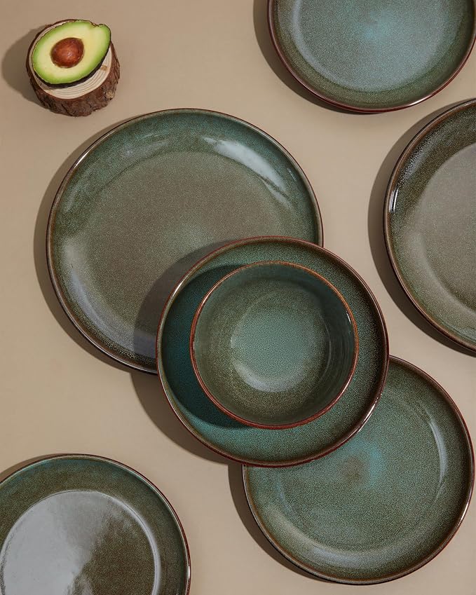 16 Piece Double Bowl Dinnerware Sets