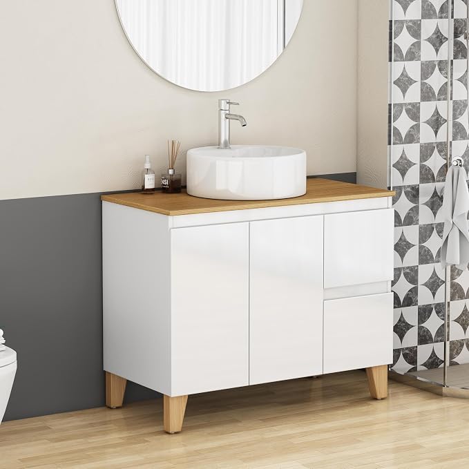 36-Inch Bathroom Vanity with Ceramic Sink Combo