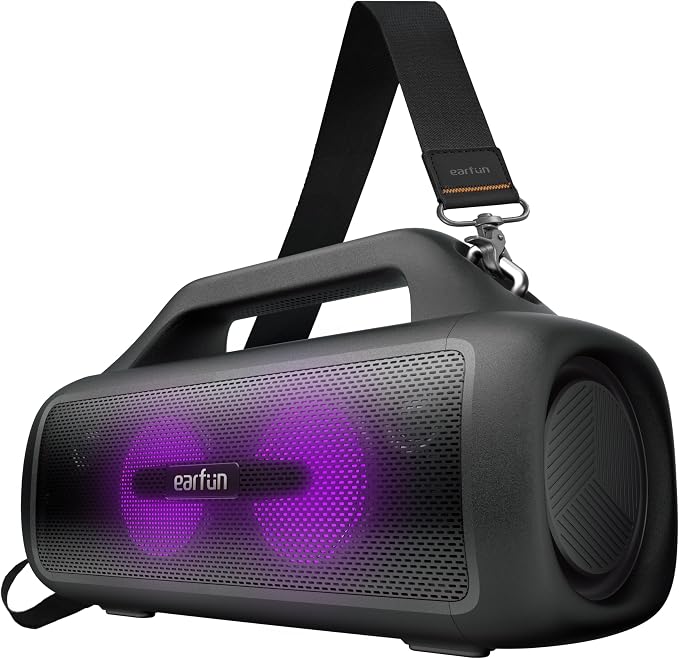 EarFun UBOOM X Portable Bluetooth Speaker, 80W Stereo