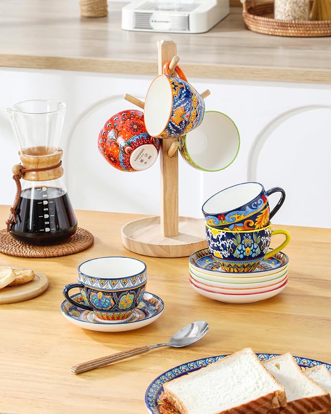 vancasso 8oz Porcelain Cappuccino Cups