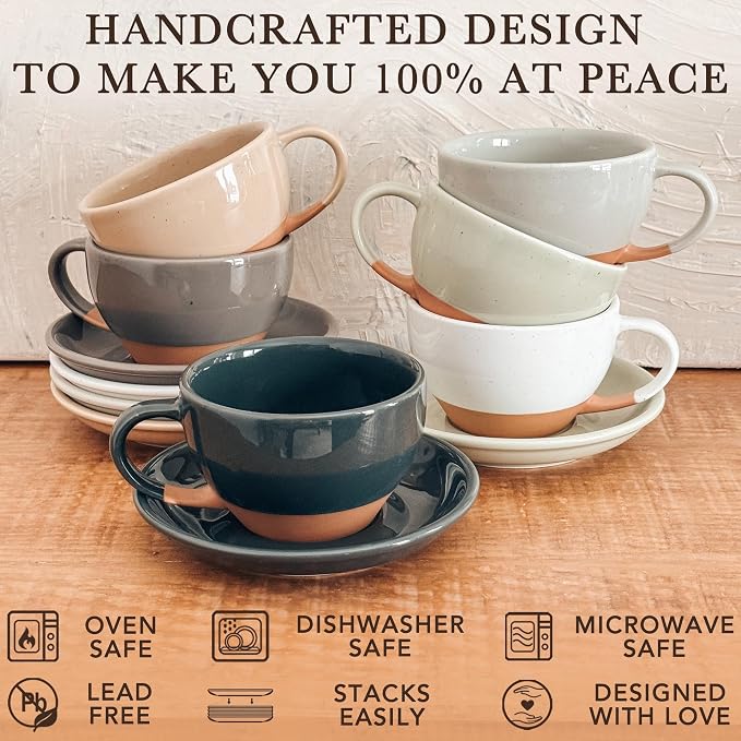 MORA Ceramic Latte Art Mug