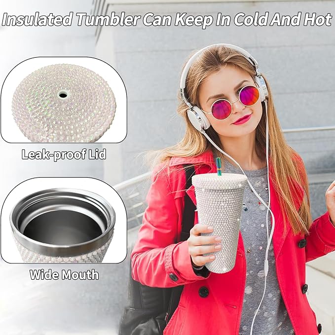26oz Bling Rhinestone Tumbler