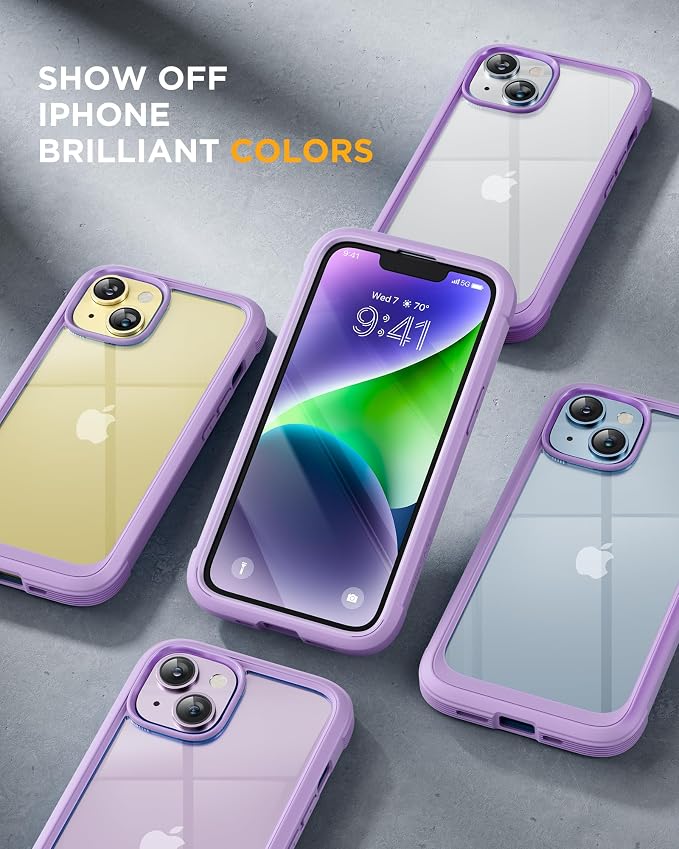 Miracase Glass Series Designed for iPhone 14 Plus Case 6.7 inch, 2023 Upgrade
