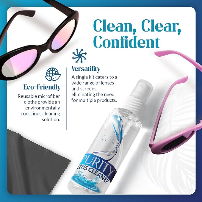 Purity Eyeglass Lens Cleaner Kit