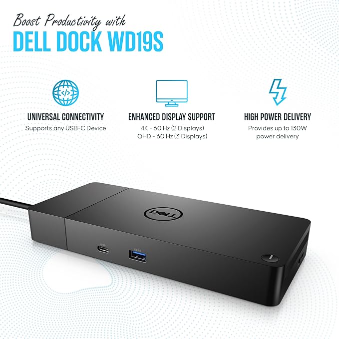WD19S Docking Station Dual Monitor Bundle