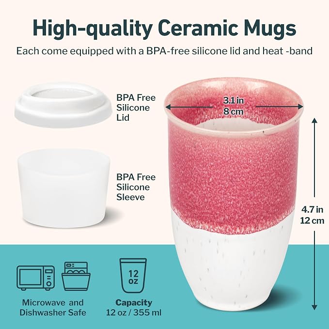 NOVA CERAMICS Travel Mugs
