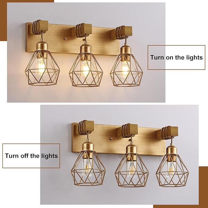 Farmhouse Bathroom Light Fixtures