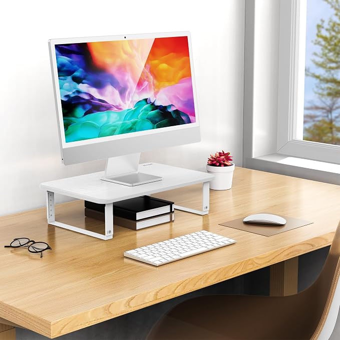 BESIGN MS01 Monitor Stand Riser, Height Adjustable Laptop Stand, Computer