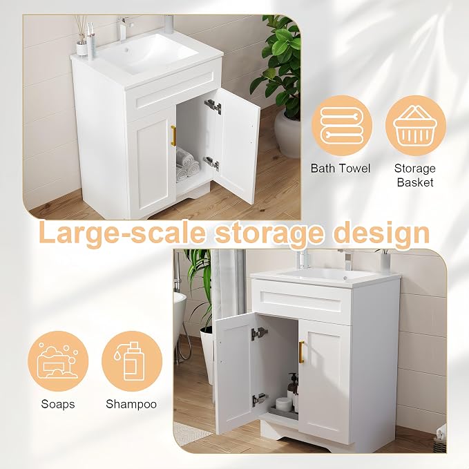 24/30/36 Inch Bathroom Vanities