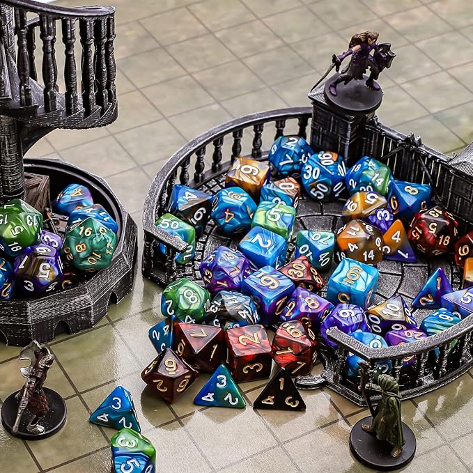CiaraQ Polyhedral Dice Set