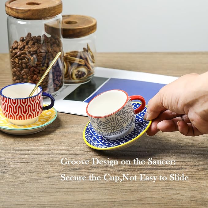 Selamica Ceramic Espresso Cups