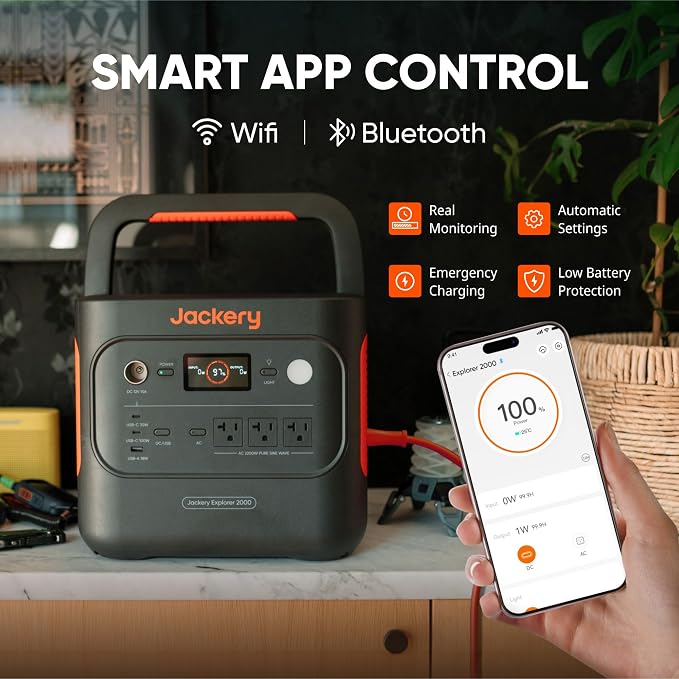 Jackery Explorer 2000 v2 Portable Power Station