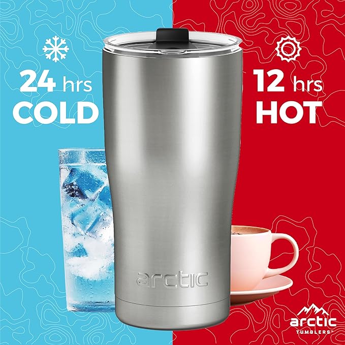 | 20 oz Rose Insulated Tumbler