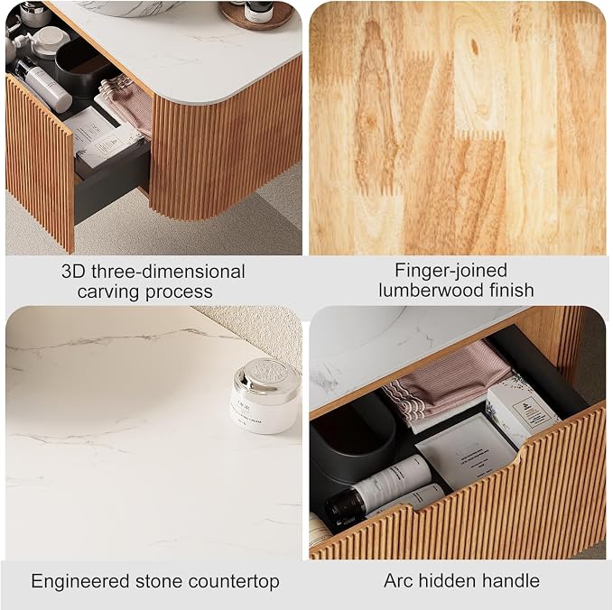 60" Floating Bathroom Vanity