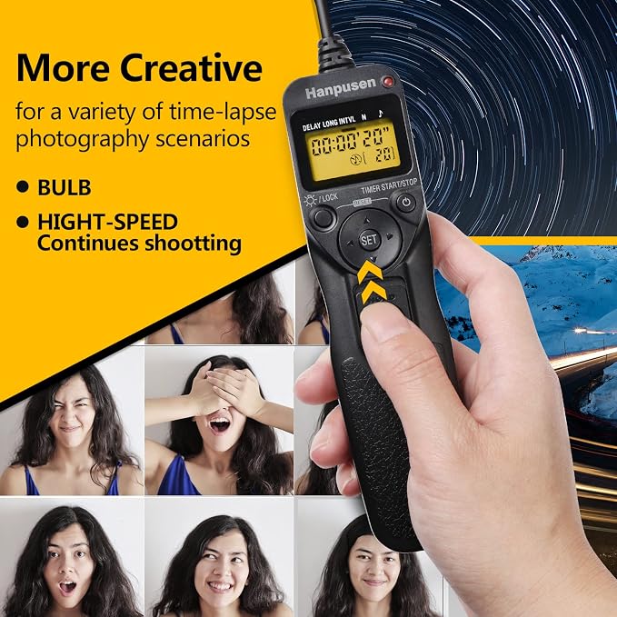 Camera Wired Intervalometer Remote Control