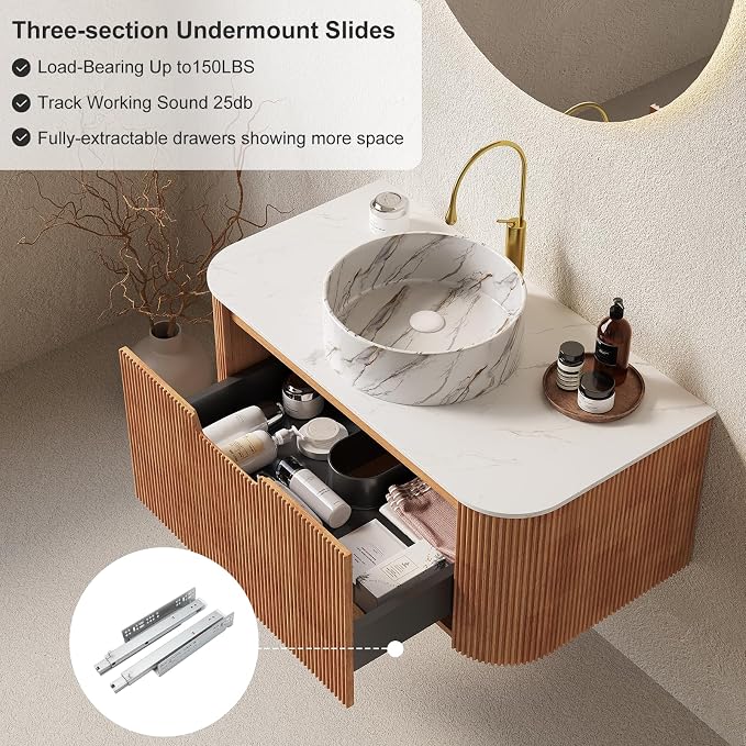 24" Modern Bathroom Vanity