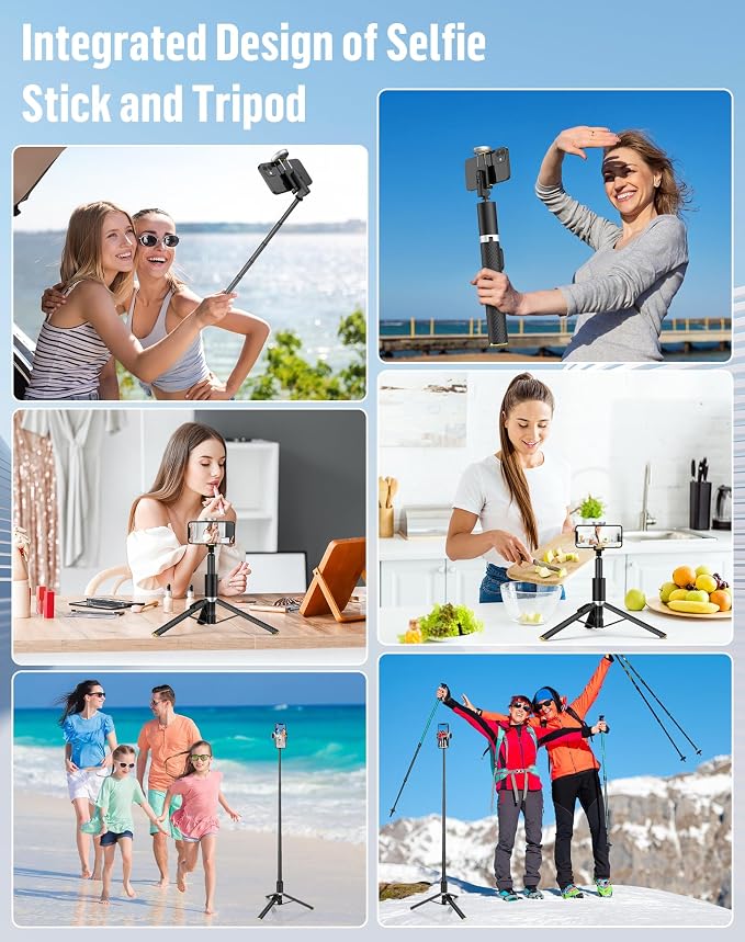 Phone Tripod Selfie Stick:Phone Stand