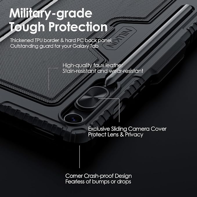 Nillkin for Samsung Galaxy Tab S10 FE 10.9” / S9 11" Case