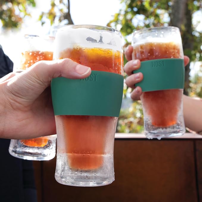 Host Freeze, Frozen Mugs, Freezable Pint Set, Beer Keep Your Drinks Cold