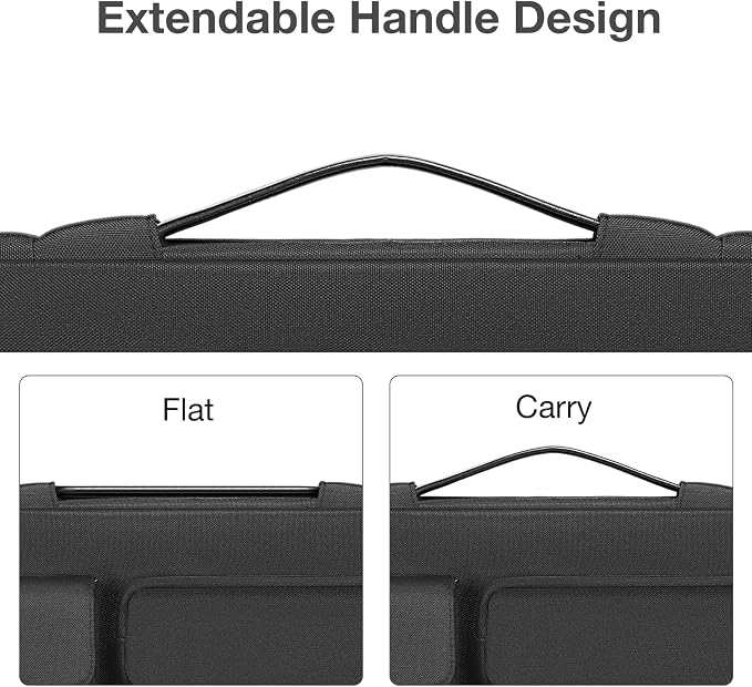 MOSISO 360 Protective Laptop Case 16 inch, 15-15.6 inch Laptop Sleeve Compatible