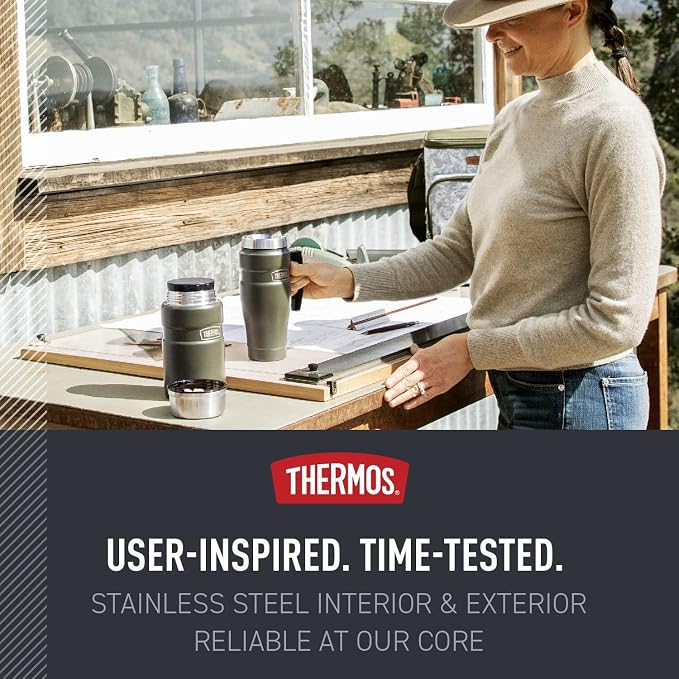 THERMOS Stainless King Travel Mug