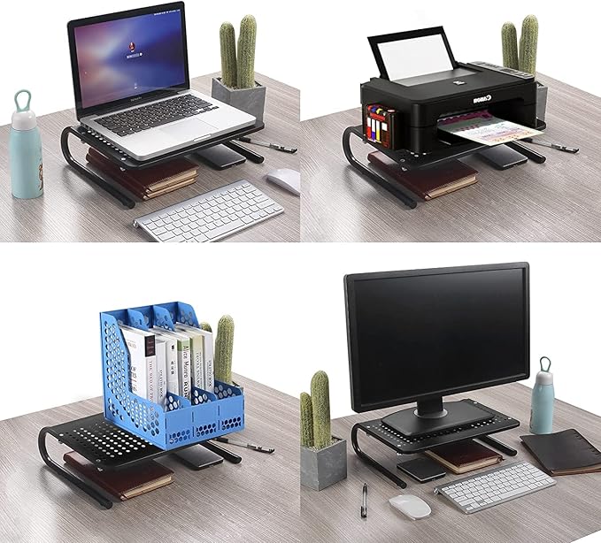 suptek Monitor Stand Riser for Computer, Notebook and All Flat Screen Display