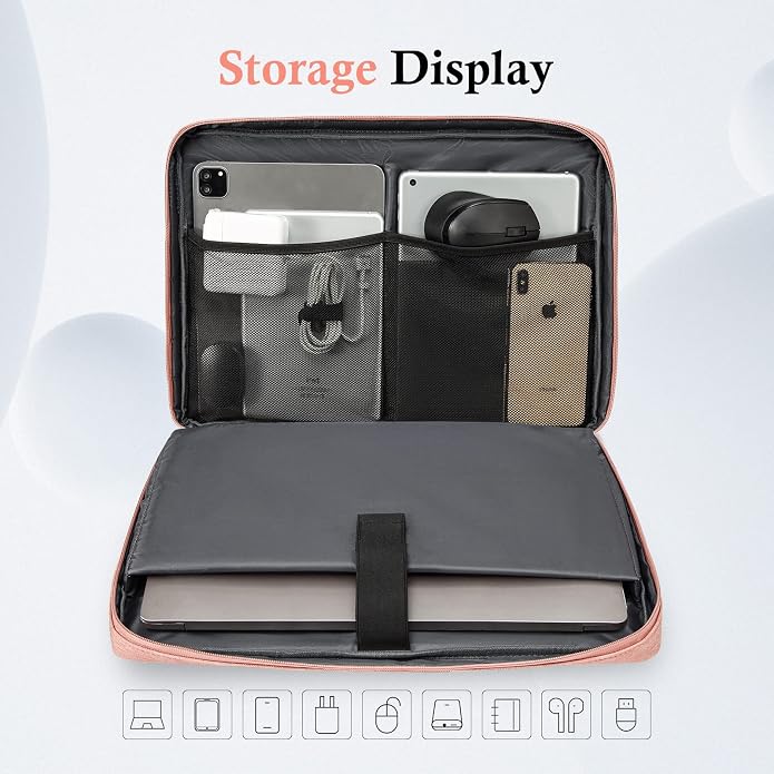 Laptop Sleeve Case, 15.6 17.3 14 13.3 12.3 inch TSA Laptop Sleeve Computer