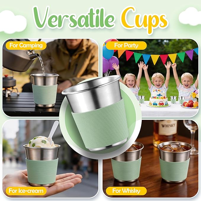 HaWare Stainless Steel Kids Cups